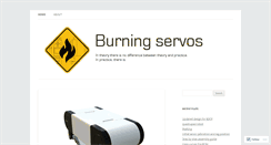 Desktop Screenshot of burningservos.com