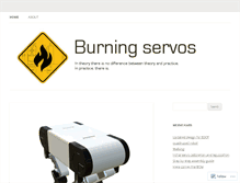 Tablet Screenshot of burningservos.com